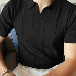 Alternative view of Erkek Kısa Kollu Polo Yakalı Triko Tshirt