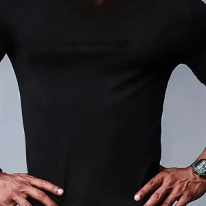Alternative view of Erkek Kısa Kollu V Yaka Süprem T-shirt