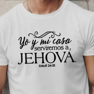 Alternative view of Erkek Jehova Baskılı Süprem T-shirt