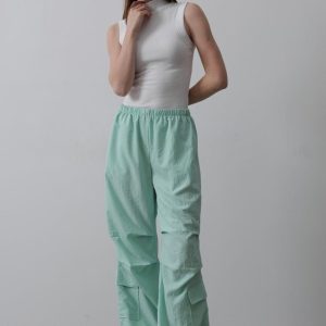Paraşüt Cargo Pantolon - Mint