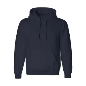 Alternative view of Erkek Uzun Kol Kapşonlu Basic Sweatshirt Hoodie - Lacivert