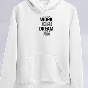 Alternative view of Kışlık Üç İplik Kapşonlu SweatShirt - Beyaz