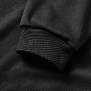 Alternative view of 10 Kasıma Özel Üç İplik Kapşonlu Baskılı SweatShirt - Siyah