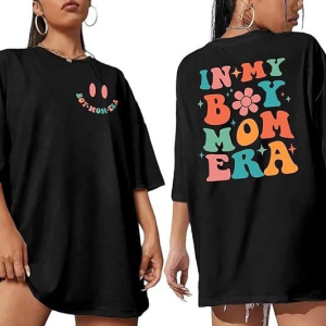 Alternative view of Bisiklet Yaka Kısa Kol Baskılı T-shirt - Siyah