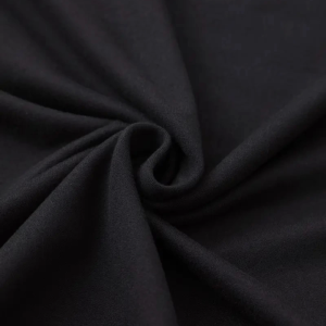 Alternative view of Baskılı Oversize Bisiklet Yaka T-shirt - Siyah
