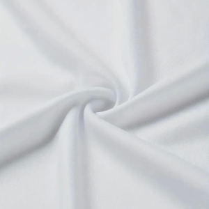Alternative view of Baskılı Oversize Bisiklet Yaka T-shirt - Beyaz