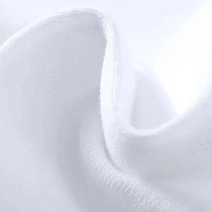 Alternative view of Baskılı Oversize Bisiklet Yaka T-shirt - Beyaz