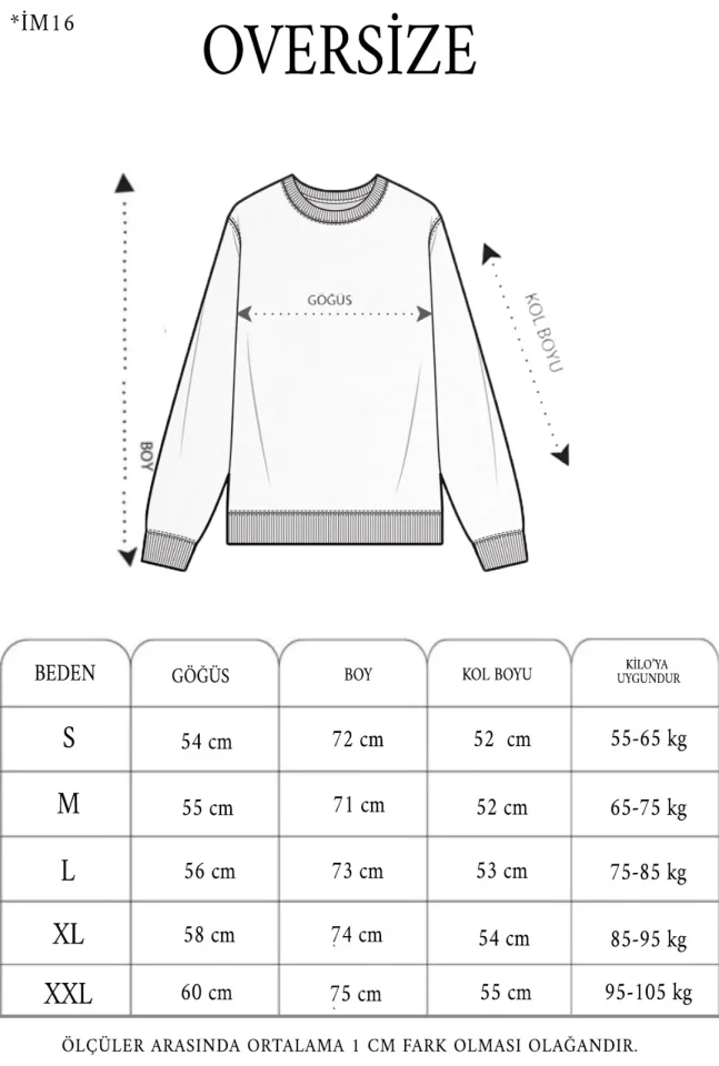 Yıldırım Baskılı Bisiklet Yaka SweatShirt - Siyah - Görsel 3