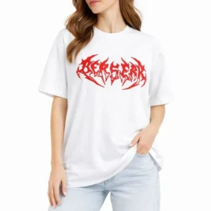 Alternative view of Baskılı T-Shirt Yazlık Kısa Kol Bisiklet Yaka Rahat Kalıp Tişört - Beyaz