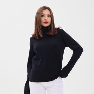 4214 TRİKO DÜZ BALIKÇI SALAŞ-SİYAH