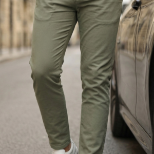 Alternative view of Erkek Slim Fit Dilli Kumaş Pantolon